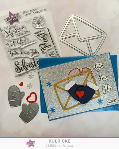 Preview: Kulricke Stempel "Neues Jahr 2026" Clear Stamp