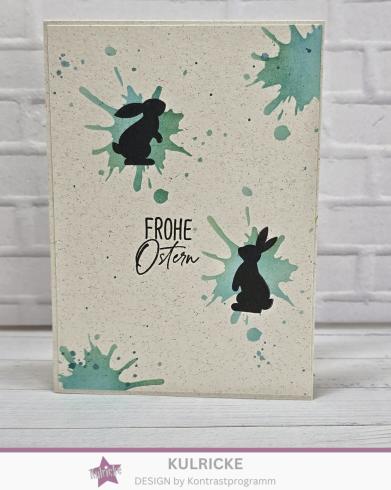 Kulricke Stempel "Kulricke Stempel -Bunte Ostereier" Clear Stamp