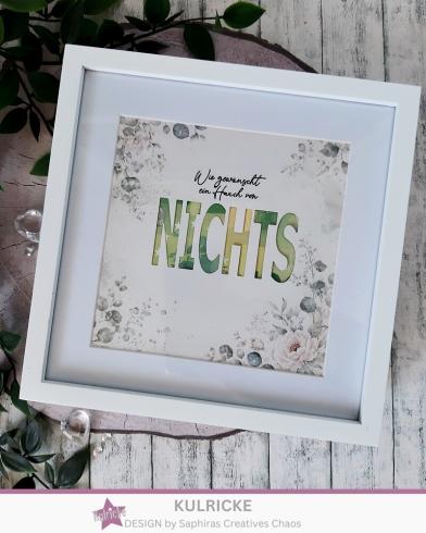 Preview: Kulricke Stanzschablone "Nichts Insert mit Aufleger" Craft Die