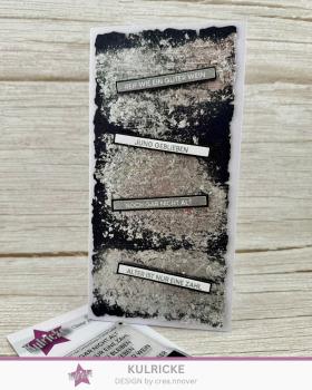 Kulricke Stempelset "Humor Geburtstag" Label A7 Clear Stamp