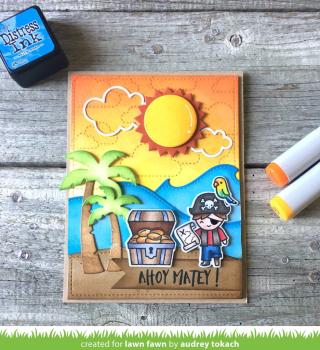 Lawn Fawn Stempelset "Ahoy, Matey" Clear Stamp