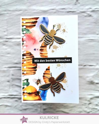 Preview: Kulricke Stanzschablone "Biene" Craft Die 