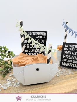 Preview: Kulricke Stanzschablone "Geschenkkörbchen" Craft Die 