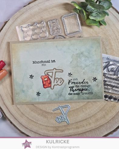 Kulricke Stanzschablone "Tee und Kakao" Craft Die 