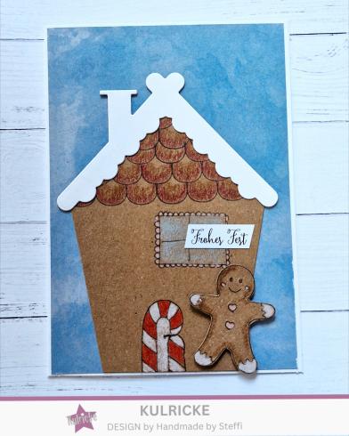 Kulricke Stempel "Lebkuchenhaus" Clear Stamp