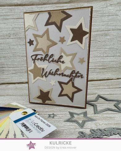 Preview: Kulricke Stanzschablone "Rahmen Stern" Craft Die | Stanze