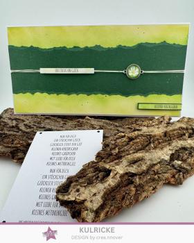 Preview: Kulricke Designpapier - "Nur für dich  Label Papier A7