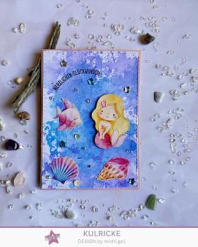 Preview: LaCreativ - Designpapier "Prinzessinnen und Meerjungfrauen" Paper Pack 6x6" - 24 Bogen