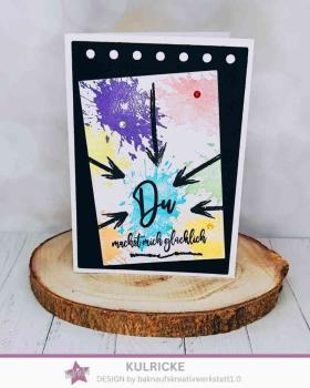 Kulricke Stempelset "Farbe" Clear Stamp Motiv-Stempel