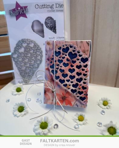 Kulricke Stanzschablone "Herzen" Craft Die | Stanze