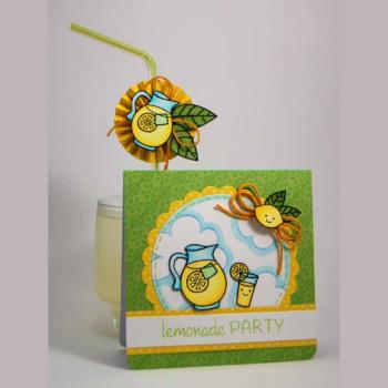 Lawn Fawn Stempelset "Make Lemonade" Clear Stamp