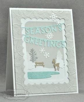 Taylored Expressions Embossing Folder "Holly"