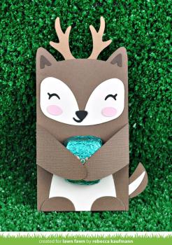 Lawn Fawn Craft Die - Woodland Critter Huggers