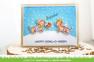Lawn Fawn Stempelset "Happy Howloween" Clear Stamp