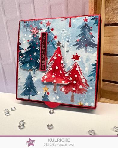 LaCreativ - Designpapier "Oh Tannenbaum" Paper Pack 6x6" - 24 Bogen