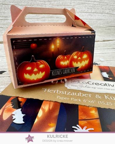 LaCreativ - Designpapier "Herbstzauber & Kürbisglanz" Paper Pack 6x6" - 24 Bogen