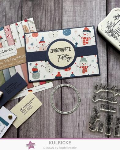 LaCreativ - Designpapier "Gemütliche Weihnachtszeit" Paper Pack 6x6" - 24 Bogen