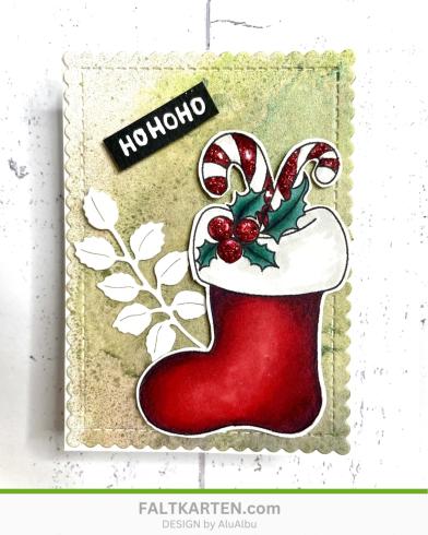 Kulricke Stempelset "Grummel-Katze" Clear Stamp