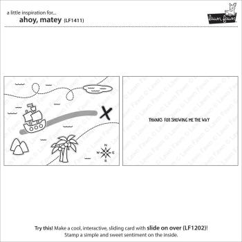 Lawn Fawn Stempelset "Ahoy, Matey" Clear Stamp