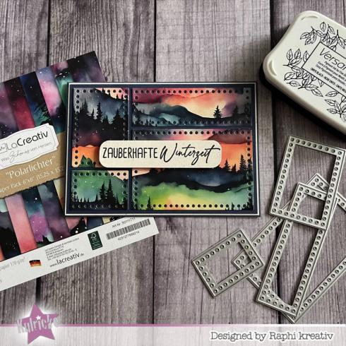 Gratis ab 80 € - LaCreativ - Designpapier "Gratis Wintermix 2025" Paper Pack 6x6" - 24 Bogen