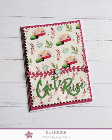 LaCreativ - Designpapier "Wir lieben Camping" Paper Pack 6x6" - 24 Bogen