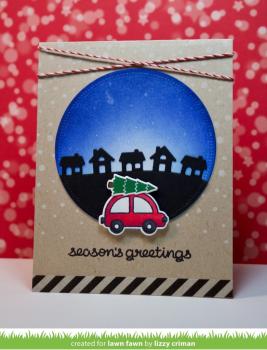 Lawn Fawn Stempelset "Home For The Holidays" Clear Stamp