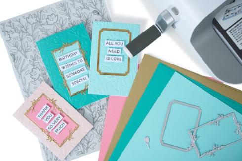 Sizzix - Big Shot Plus Starter Kit Stanz- und Prägemaschine DIN A4