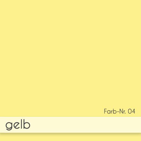 Preview: Karte - Einlegekarte DIN Lang 240g/m² in gelb