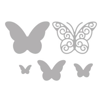 Rayher Stanzschablone (Dies) - Whimsical Butterflies