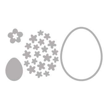 Rayher Stanzschablone (Dies) - Blooming Egg