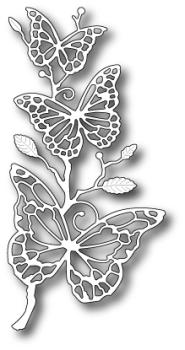 Memory Box Die - Colette Butterfly Branch Memory Box Die - Colette Butterfly Branch