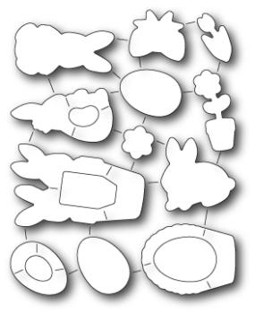 Memory Box - "Springtime Bunnies" Die Set Memory Box - "Springtime Bunnies" Die Set