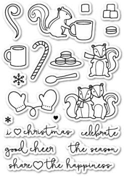 Poppystamp - "Cup of Cheer  " Clear Stamp