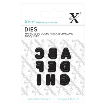 Xcut Mini Stanzschablone Alphabet 1 (9Stk) 5cm