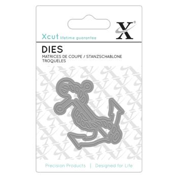 Xcut Mini Stanzschablone Anker 5cm Xcut Mini Stanzschablone Anker 5cm