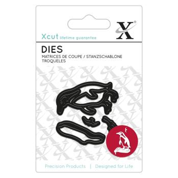 Xcut Mini Stanzschablone Pinguin 5cm Xcut Mini Stanzschablone Pinguin 5cm