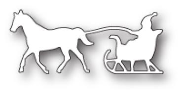Memory Box Die - One Horse Open Sleigh Memory Box Die - One Horse Open Sleigh