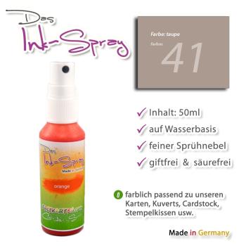 Das Ink-Spray auf Wasserbasis 50 ml in taupe