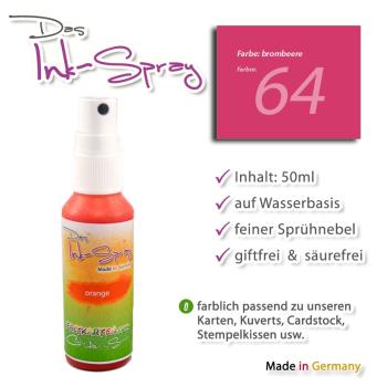 Das Ink-Spray auf Wasserbasis 50 ml in brombeere