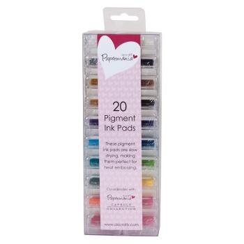Papermania Pigment Stempelkissen (20Stk) - farbig sortiert