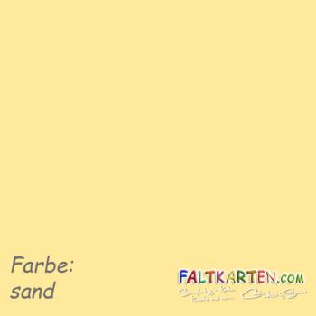 Tonpapier - Tonkarton 130g/m² 25 Bogen sand