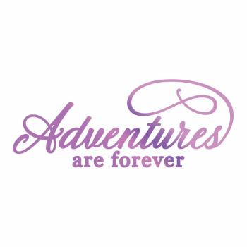 Couture Creations Hotfoil Stamp Die - Adventures