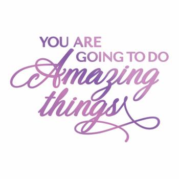 Couture Creations Hotfoil Stamp Die - Amazing Things