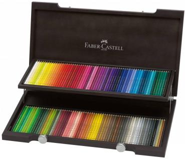 Faber Castell Polychromos 120er Holzbox