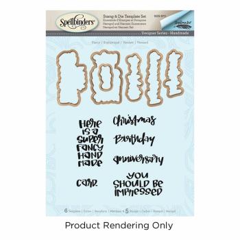 Spellbinders Stempel & Stanzset "Fancy"
