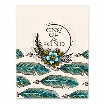 Spellbinders Stempel & Stanzset "One of a Kind"