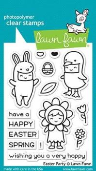 Lawn Fawn Stempelset "Easter Party" Clear Stamp