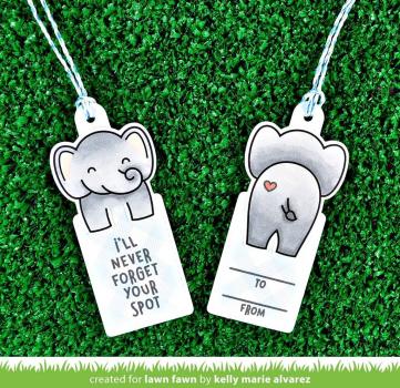 Lawn Fawn Stempelset "Slow Down and Enjoy" Clear Stamp