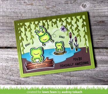 Lawn Fawn Craft Die - Bayou Backdrop