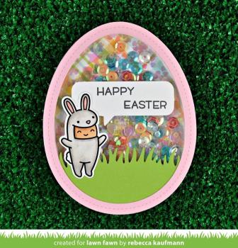 Lawn Fawn Craft Die - Easter Egg Frames